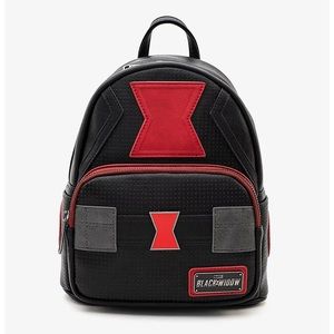 Loungefly Black widow mini backpack